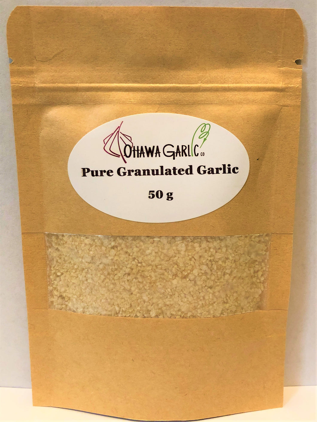 Pure Granulated Garlic - 50g Pouch